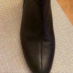 Calvin Klein leather boots.